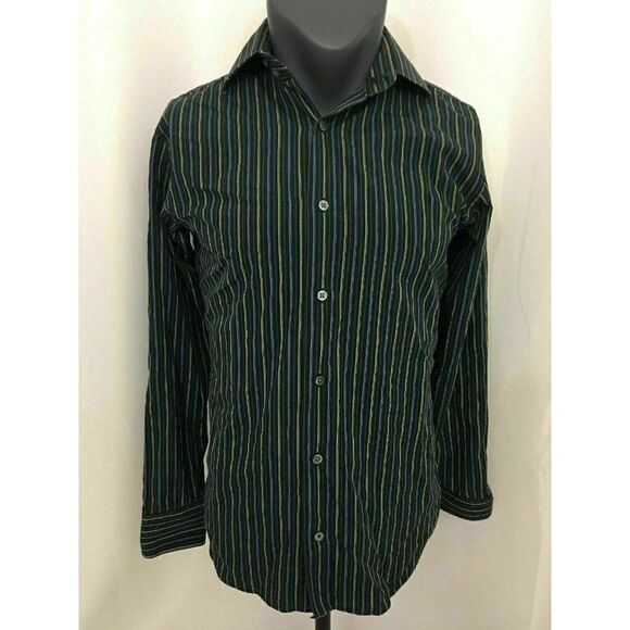Banana Republic Striped Long Sleeve shirt top - Picture 1 of 7